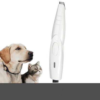 Quiet Electric Pet Hair Clipper — Ceramic Blade Grooming Trimmer for Dogs & Cats