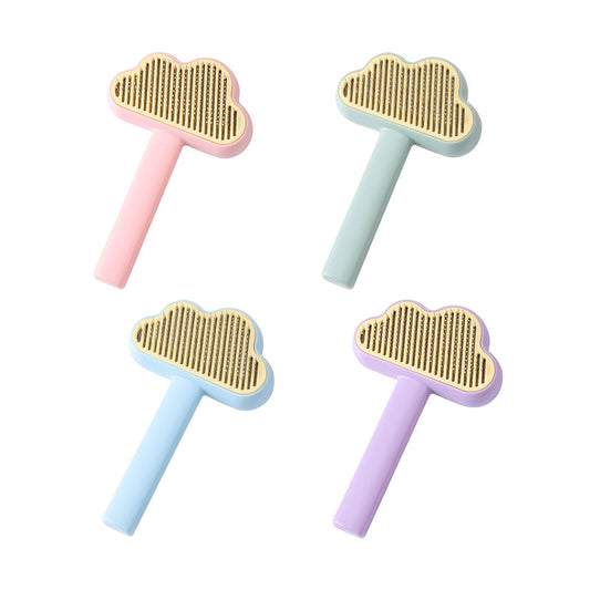 Pet Self-cleaning Needle Comb Pet Hair Remover Pet Comb Batch