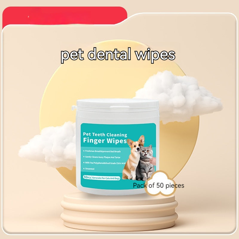Disposable Pet Cleaning Gloves — No-Rinse Dry Bath Wipes for Cats & Dogs