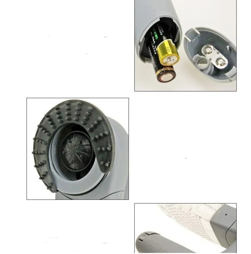 Rechargeable pet grooming fur remover