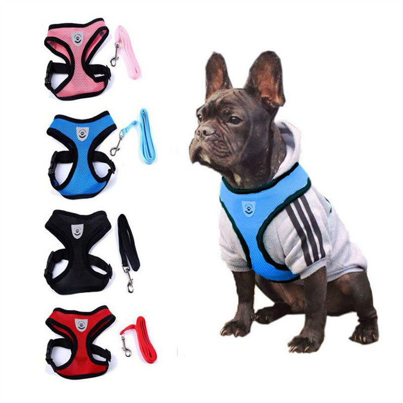 Adjustable Dog Car Seat Belt — Safety Leash Tether for Pets in Vehicles