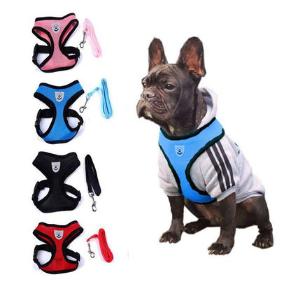 Adjustable Dog Car Seat Belt — Safety Leash Tether for Pets in Vehicles
