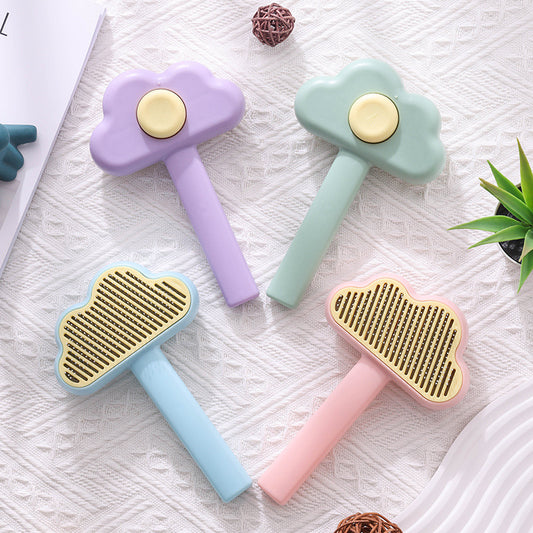 Pet Self-cleaning Needle Comb Pet Hair Remover Pet Comb Batch