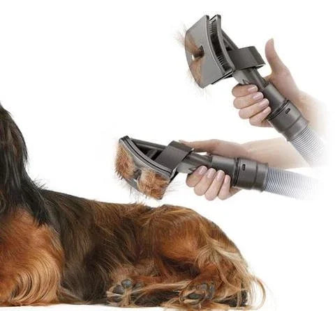 Cat grooming brush for removing loose pet hair