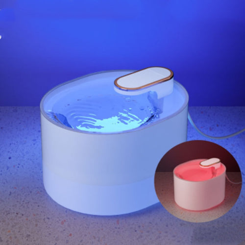 Silent USB automatic pet water fountain for cats and dogs