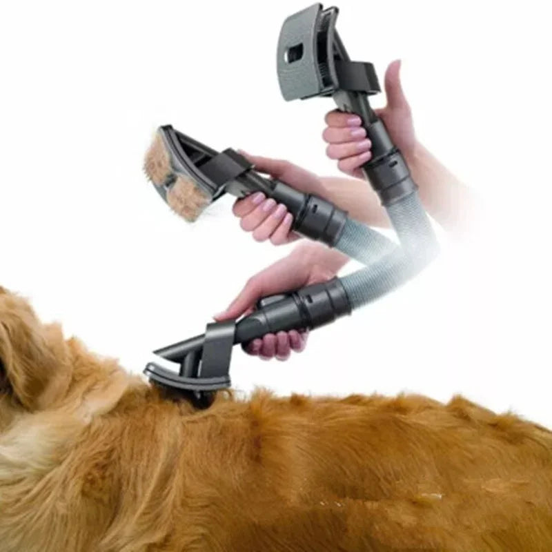Reusable deshedding brush for dogs and cats