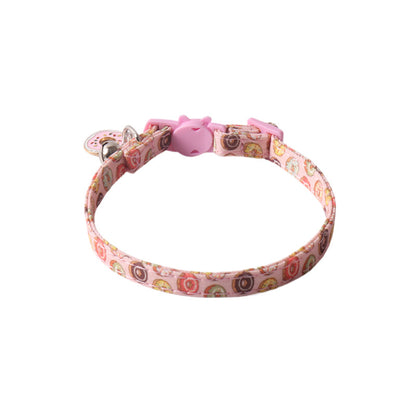 Stylish Pet Collar with Metal Buckle — Adjustable Designer Collar for Cats & Dogs