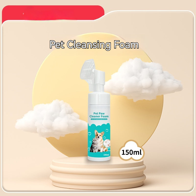 Disposable Pet Cleaning Gloves — No-Rinse Dry Bath Wipes for Cats & Dogs