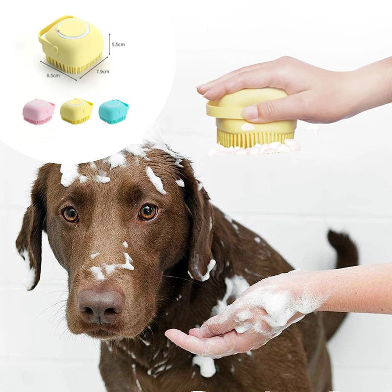 Silicone Pet Bath & Grooming Glove – product image 8