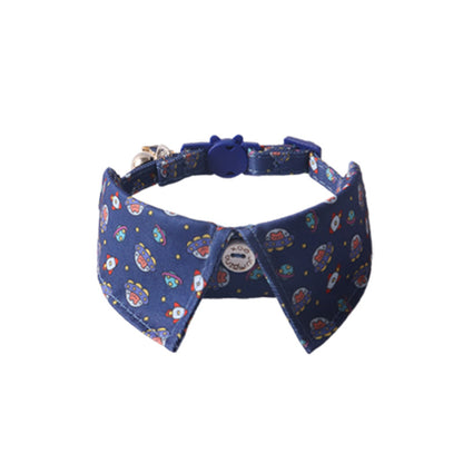 Stylish Pet Collar with Metal Buckle — Adjustable Designer Collar for Cats & Dogs