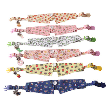 Stylish Pet Collar with Metal Buckle — Adjustable Designer Collar for Cats & Dogs